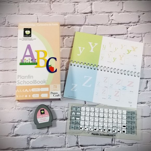CRICUT - Plantin School Book - Provo Craft 2007 - Picture 1 of 4